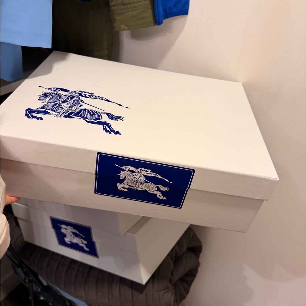 BURBERRY empty boxes with tissue. Have 3, $15/EA